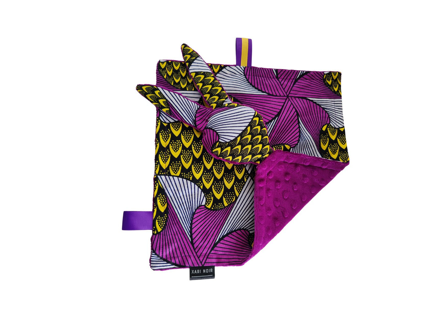 Baby Comforter - Passion Ankara (Purple)