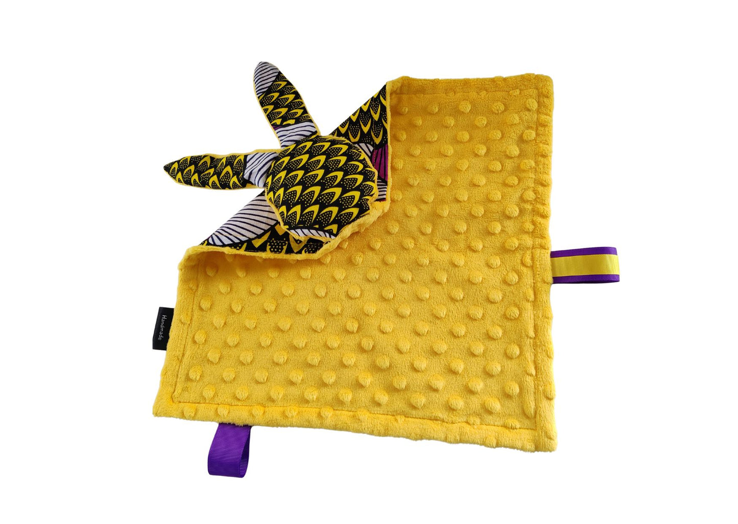 Baby Comforter - Passion Ankara (Yellow)