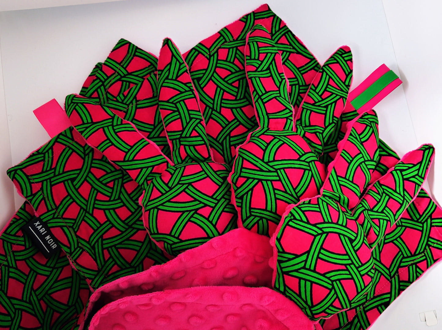 Baby Comforter - Rhubarb Ankara