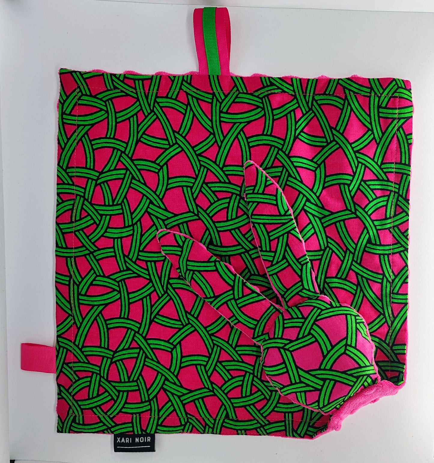 Baby Comforter - Rhubarb Ankara