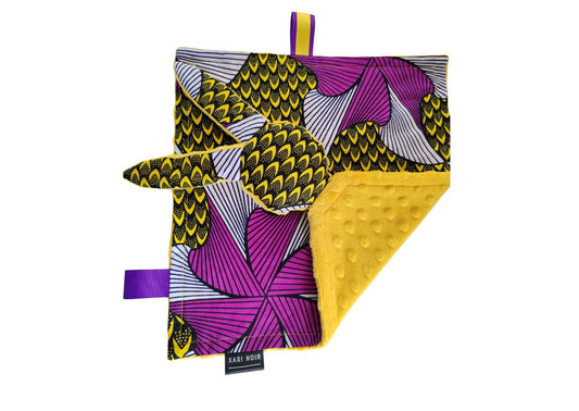 Baby Comforter - Passion Ankara (Yellow)