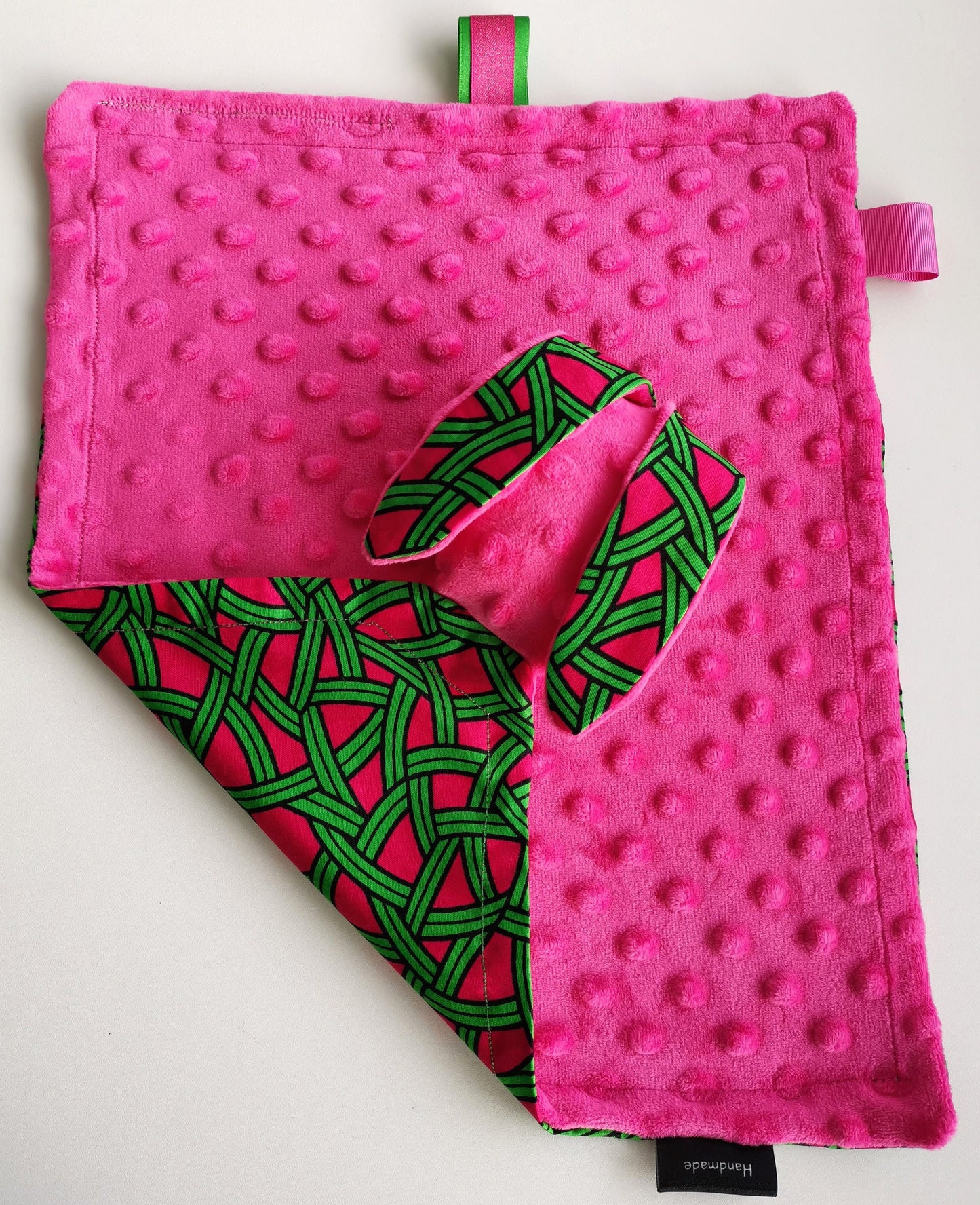 Baby Comforter - Rhubarb Ankara